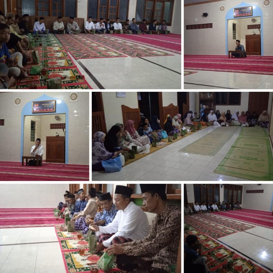 Safari Tarawih Ranting NU Kalurahan Hargorejo di Masjid Darussalam Anjir